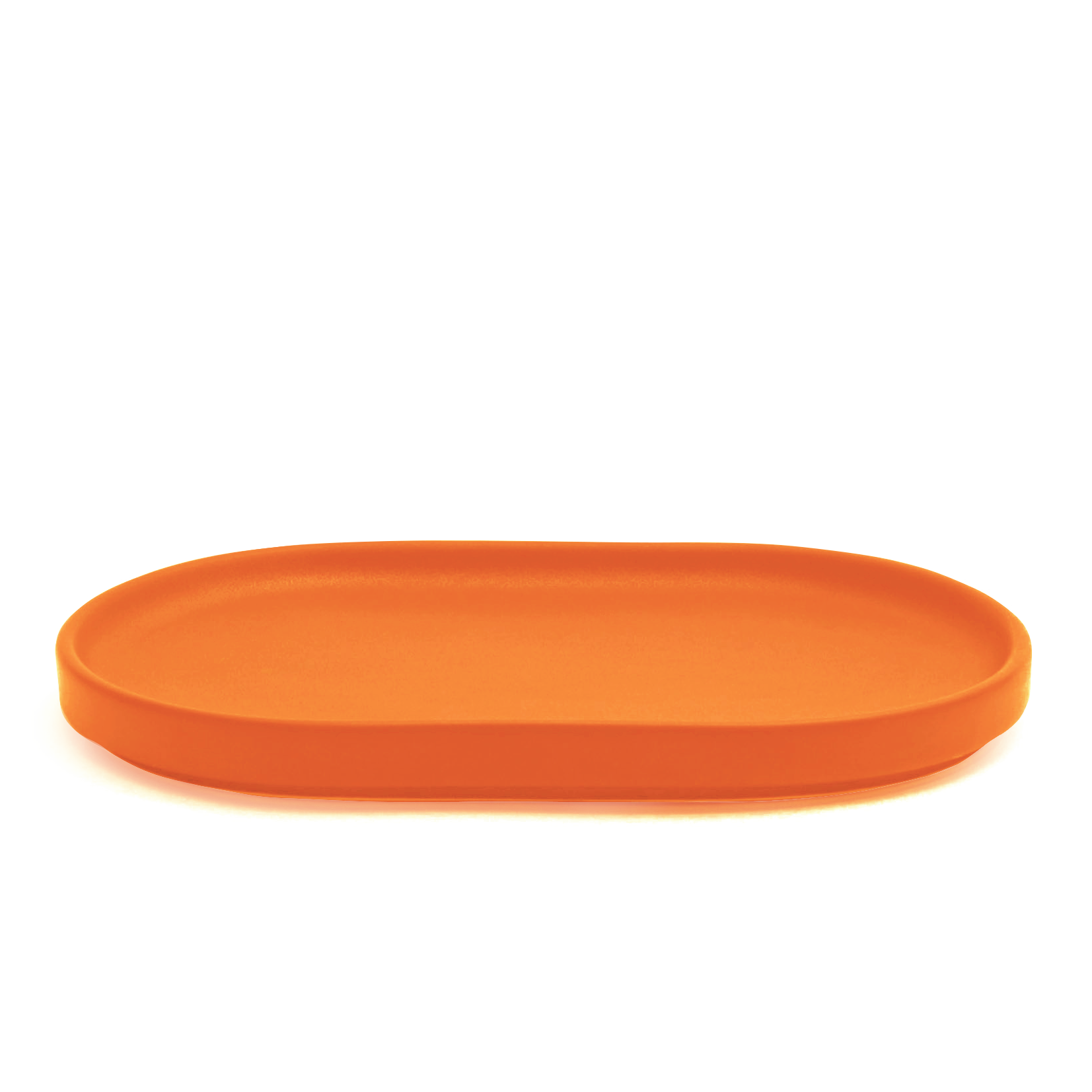Oval Plate - Orange