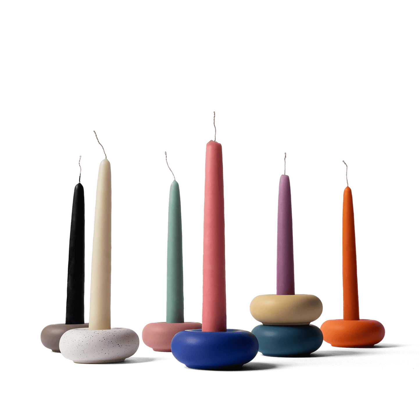 Torus Candle Holder with Candle